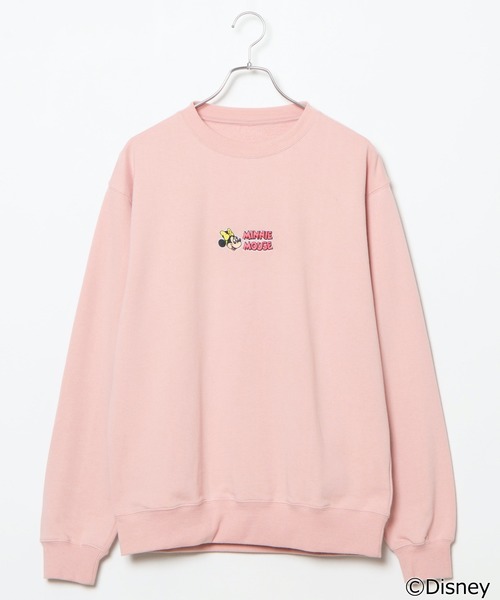 Disney（ディズニー）の「∴WEGO/ディズニー別注裏毛プルオーバー（スウェット・メンズ・ピンク/ホワイト系その他/ホワイト/その他1/その他2/パープル/オフホワイト/ブラック/アイボリー/グリーン系その他・MEDIUM/LARGE）」の8枚目の写真