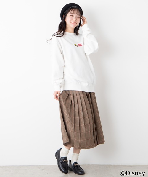 Disney（ディズニー）の「∴WEGO/ディズニー別注裏毛プルオーバー（スウェット・メンズ・ピンク/ホワイト系その他/ホワイト/その他1/その他2/パープル/オフホワイト/ブラック/アイボリー/グリーン系その他・MEDIUM/LARGE）」の21枚目の写真