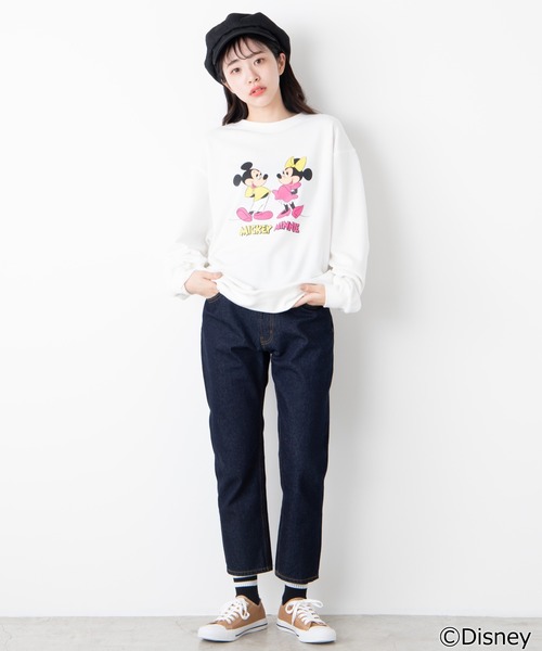 Disney（ディズニー）の「∴WEGO/ディズニー別注裏毛プルオーバー（スウェット・メンズ・ピンク/ホワイト系その他/ホワイト/その他1/その他2/パープル/オフホワイト/ブラック/アイボリー/グリーン系その他・MEDIUM/LARGE）」の17枚目の写真