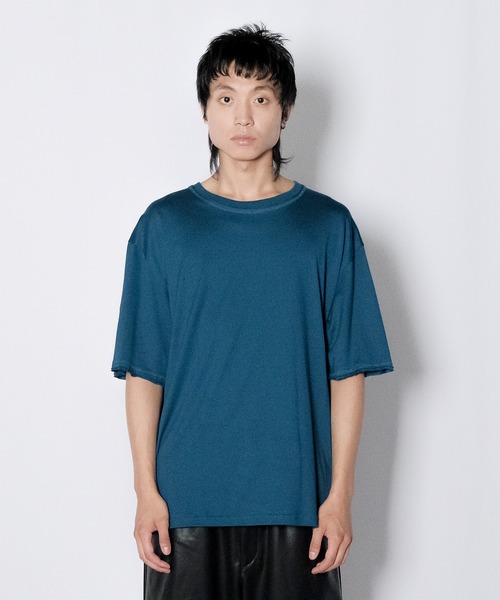 Wizzard（ウィザード）の「Wizzard ウィザード / BASIC PLAIN T-SHIRT ベーシックプレーンTシャツ / WBSCS-CS010（Tシャツ/カットソー・メンズ・ホワイト/ブラック/ベージュ/ネイビー/ブルー/ライトベージュ/チャコール/ミント/レッド/マスタード/グリーン/ライム/ロイヤルブルー/ターコイズブルー/ライトイエロー/ピンク系その他/イエロー×グリーン/ヘザーグレー/ダークグリーン/ブルー系その他/ラベンダー/グレイッシュベージュ/ライトグレー・1/2/3）」の16枚目の写真