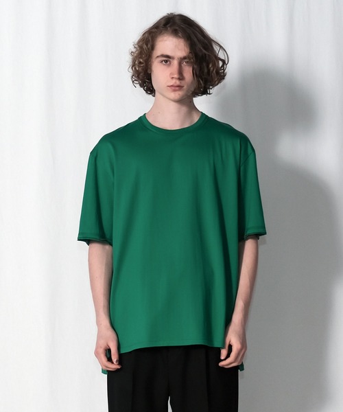 Wizzard（ウィザード）の「Wizzard ウィザード / BASIC PLAIN T-SHIRT ベーシックプレーンTシャツ / WBSCS-CS010（Tシャツ/カットソー・メンズ・ホワイト/ブラック/ベージュ/ネイビー/ブルー/ライトベージュ/チャコール/ミント/レッド/マスタード/グリーン/ライム/ロイヤルブルー/ターコイズブルー/ライトイエロー/ピンク系その他/イエロー×グリーン/ヘザーグレー/ダークグリーン/ブルー系その他/ラベンダー/グレイッシュベージュ/ライトグレー・1/2/3）」の11枚目の写真