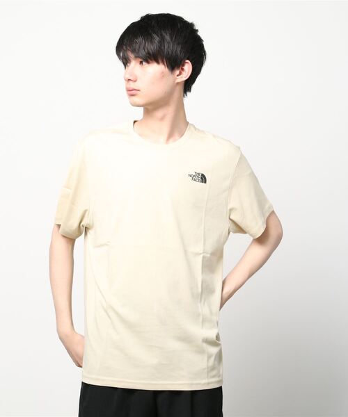 THE NORTH FACE(ザノースフェイス)の「THE NORTH FACE ロゴ半袖Tシャツ(Tシャツ/カットソー・メンズ・ホワイト系その他/ブラック系その他/ホワイト系その他2/ブラック系その他2/ブラック系その他3/グレー/オレンジ/エメラルド/レッド/ネイビー/グリーン系その他/ブラック系その他4/グリーン系その他3/グリーン系その他4/ベージュ/レッド系その他/イエロー系その他/ヘザーグレー/イエロー/ブルー/ダークベージュ/その他/グリーン系その他2/ブルー系その他3/グリーン系その他5/ブルー系その他2/ブルー系その他/その他1/グリーン系その他6/ブラック系その他5・SMALL/MEDIUM/LARGE/X-LARGE/X-SMALL)」の11枚目の写真