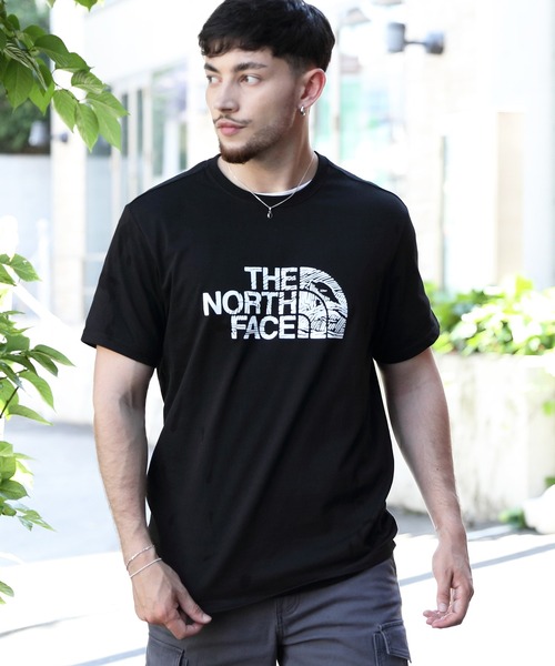 THE NORTH FACE(ザノースフェイス)の「THE NORTH FACE ロゴ半袖Tシャツ(Tシャツ/カットソー・メンズ・ホワイト系その他/ブラック系その他/ホワイト系その他2/ブラック系その他2/ブラック系その他3/グレー/オレンジ/エメラルド/レッド/ネイビー/グリーン系その他/ブラック系その他4/グリーン系その他3/グリーン系その他4/ベージュ/レッド系その他/イエロー系その他/ヘザーグレー/イエロー/ブルー/ダークベージュ/その他/グリーン系その他2/ブルー系その他3/グリーン系その他5/ブルー系その他2/ブルー系その他/その他1/グリーン系その他6/ブラック系その他5・SMALL/MEDIUM/LARGE/X-LARGE/X-SMALL)」の8枚目の写真