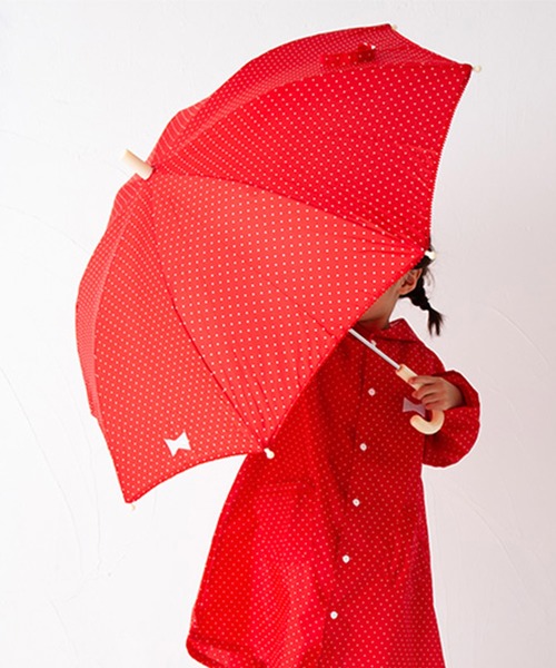 Pompkins ポプキンズ の Pompkins ポプキンズ ドット柄傘 長傘 Wear