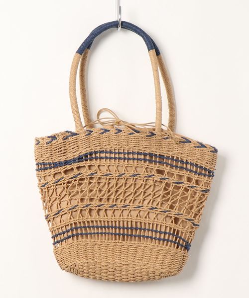 F D ツートーンデザインカゴバッグ かごバッグ Fun Daily ファンアンドデイリー のファッション通販 Zozotown