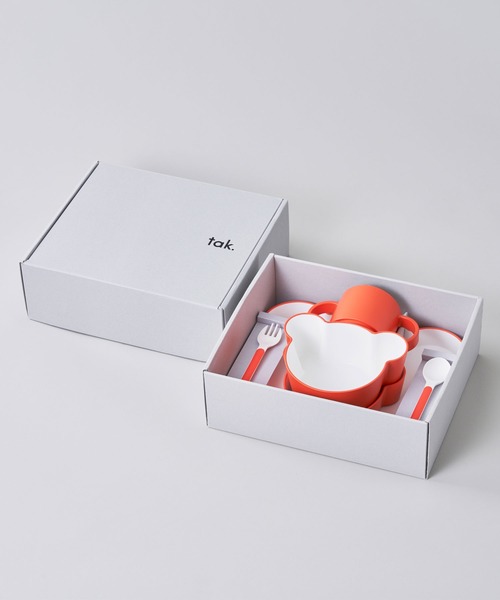 KIDS DISH ギフトボックス ベア カトラリー グレー ネイビー オレンジ イエロー JTN-1011(食器)|I.D.E.A international(イデアインターナショナル) KIDS DISH ギフトボックス ベア カトラリー グレー ネイビー オレンジ イエロー JTN-1011(食器)|I.D.E.A international(イデアインターナショナル)