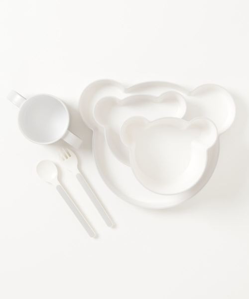 KIDS DISH ギフトボックス ベア カトラリー グレー ネイビー オレンジ イエロー JTN-1011(食器)|I.D.E.A international(イデアインターナショナル) KIDS DISH ギフトボックス ベア カトラリー グレー ネイビー オレンジ イエロー JTN-1011(食器)|I.D.E.A international(イデアインターナショナル)
