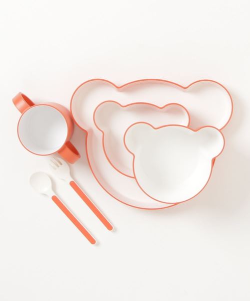 KIDS DISH ギフトボックス ベア カトラリー グレー ネイビー オレンジ イエロー JTN-1011(食器)|I.D.E.A international(イデアインターナショナル) KIDS DISH ギフトボックス ベア カトラリー グレー ネイビー オレンジ イエロー JTN-1011(食器)|I.D.E.A international(イデアインターナショナル)