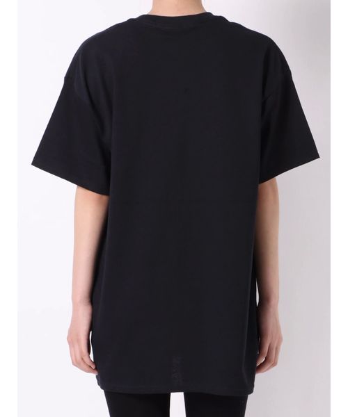Now me. by NYLON JAPAN（ナウミーバイナイロンジャパン）の「cold turkey Tシャツ（Tシャツ/カットソー・レディース・ホワイト/ブラック・MEDIUM/LARGE）」の16枚目の写真