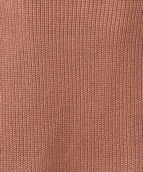collex（コレックス）の「ギマ加工ニットプルオーバー（ニット/セーター・レディース・ブラウン/オレンジ・フリー）」の14枚目の写真