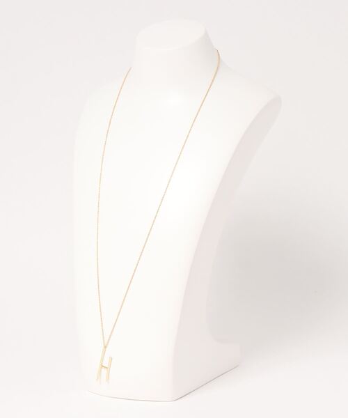 SALON（サロン）の「【 SALON / サロン 】 オリジナル手書き風イニシャルロングネックレス ★（ネックレス・レディース・A/C/E/H/K/N/R/S/T/Y/M・FREE）」の13枚目の写真