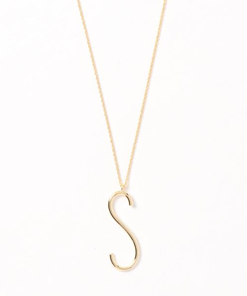 SALON（サロン）の「【 SALON / サロン 】 オリジナル手書き風イニシャルロングネックレス ★（ネックレス・レディース・A/C/E/H/K/N/R/S/T/Y/M・FREE）」の14枚目の写真