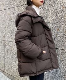 PAGEBOY | 【蓄熱効果】Ecoエアコンダウンフードブルゾン(ブルゾン)