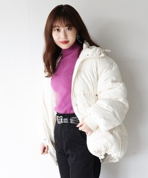 PAGEBOY | 【蓄熱効果】Ecoエアコンダウンフードブルゾン(ブルゾン)