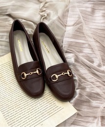 apres jour | フェイクレザーフラットビットローファー【ZOZOTOWN限定アイテム】(ローファー)