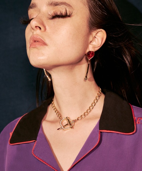 パメオポーズ ネックレス PAMEO POSE（パメオポーズ）の「Sacred Heart Choker