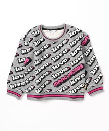 Little Marc Jacobs（リトルマークジェイコブス）の「LITTLE MARC JCOBS / ロゴ 総柄 トレーナー〈102cm〉（スウェット・キッズ）」