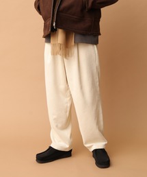 JUNRED | こめ×JUNRedコーデュロイワイドテーパードパンツ(その他パンツ)