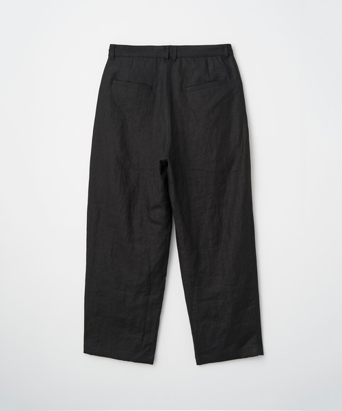 【juha】 リネンスラックス juha（ユハ）の「HERRINGBONE LINEN CROPPED PANTS（その他