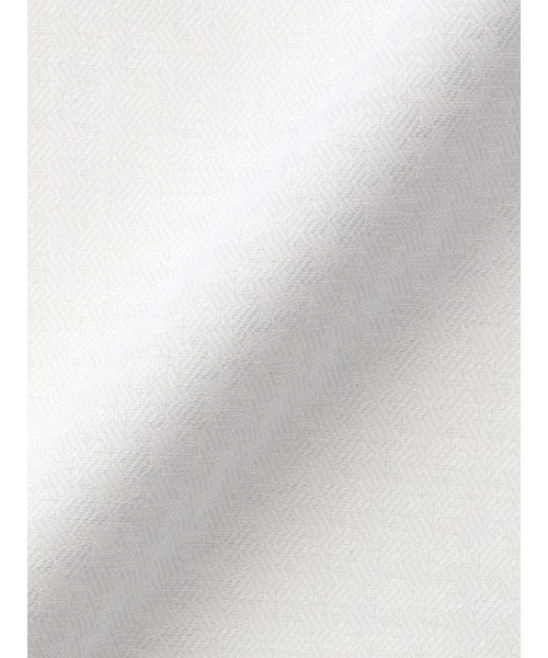Perfect Suit FActory(パーフェクトスーツファクトリー)の「COTTON PREMIUM CARE【アーバン】長袖ワイシャツ 千鳥柄(ビジネスシャツ・メンズ・ライトピンク/ホワイト・首回り39cm-裄丈80cm/首回り39cm-裄丈82cm/首回り41cm-裄丈82cm/首回り41cm-裄丈84cm/首回り43cm-裄丈86cm/首回り37cm-裄丈80cm/首回り45cm-裄丈86cm)」の5枚目の写真