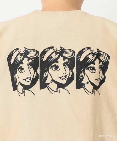 チャンピオン×Disney　REVERSE　WEAVE 白雪姫　ブラック Champion（チャンピオン）の「DISNEY PRINCESSデザイン CHAMPION