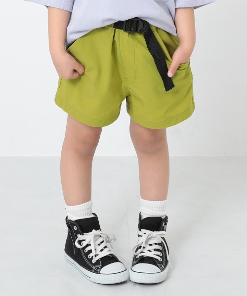 devirock（デビロック）の「速乾ナイロンショートパンツ（その他パンツ・キッズ・コーラル/ピンク系その他/ブラック/テラコッタ/グリーン系その他/バイオレット・110cm/100cm/150cm/120cm/160cm/130cm/140cm）」の3枚目の写真