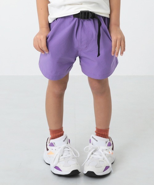 devirock（デビロック）の「速乾ナイロンショートパンツ（その他パンツ・キッズ・コーラル/ピンク系その他/ブラック/テラコッタ/グリーン系その他/バイオレット・110cm/100cm/150cm/120cm/160cm/130cm/140cm）」の4枚目の写真