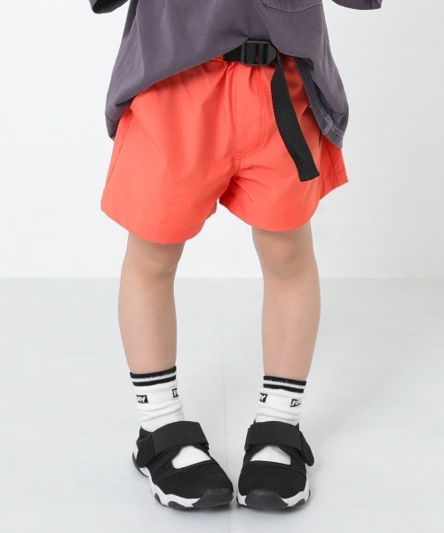 devirock（デビロック）の「速乾ナイロンショートパンツ（その他パンツ・キッズ・コーラル/ピンク系その他/ブラック/テラコッタ/グリーン系その他/バイオレット・110cm/100cm/150cm/120cm/160cm/130cm/140cm）」の6枚目の写真