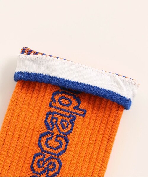 BREEZE(ブリーズ)の「ロゴソックス(ソックス/靴下・キッズ・ネイビー/オレンジ/ライム・15 /18/21)」の6枚目の写真
