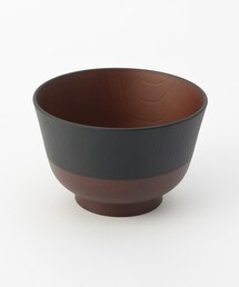 212 KITCHEN STORE（トゥワントゥキッチンストア）の「日本伝統色 木目塗分汁椀 漆黒（食器）」