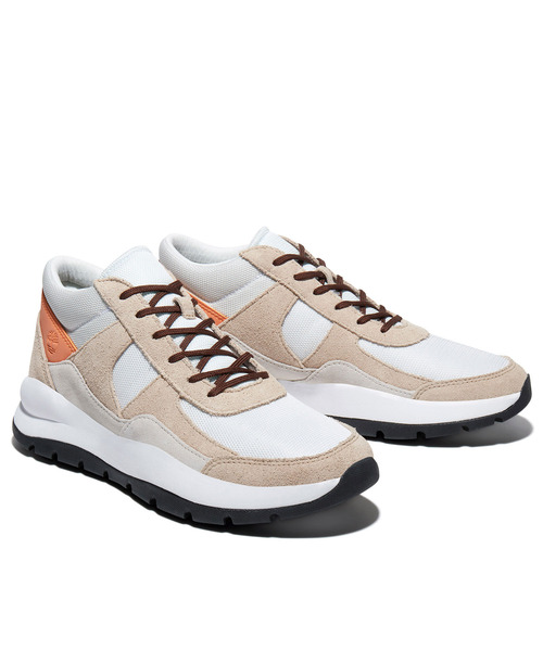 セール メンズ ボロウズ プロジェクト レザー ファブリック スニーカー ホワイト ドレスシューズ Timberland ティンバーランド のファッション通販 Zozotown