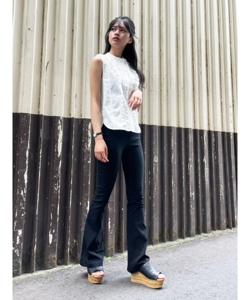 ENVYM(アンビー)の「フレアカラージェギンス(その他パンツ・レディース・ブラック・S/M)」の15枚目の写真