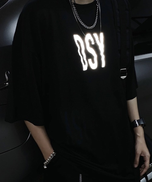 ユニセックス反射文字tシャツ Tシャツ カットソー Aimoha アイモハ のファッション通販 Zozotown