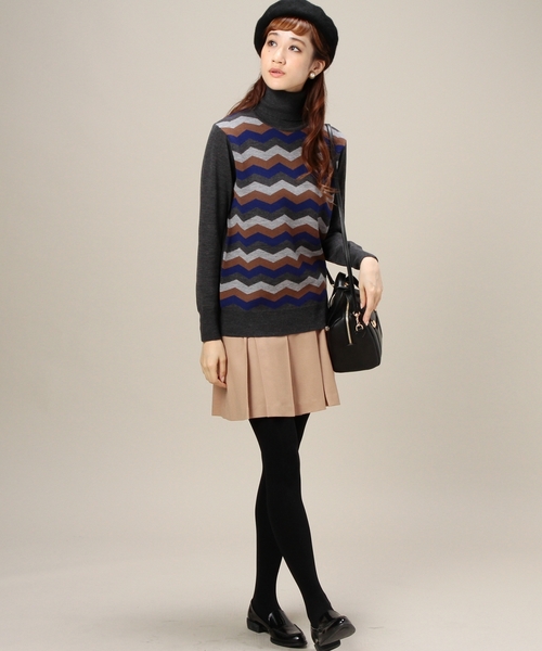 BEAUTY&YOUTH UNITED ARROWS(ビューティーアンドユースユナイテッドアローズ)の「BYSF サキソニープリーツキュロット◆(その他パンツ・レディース・ベージュ/ライトブルー/ネイビー・SMALL/MEDIUM)」の14枚目の写真