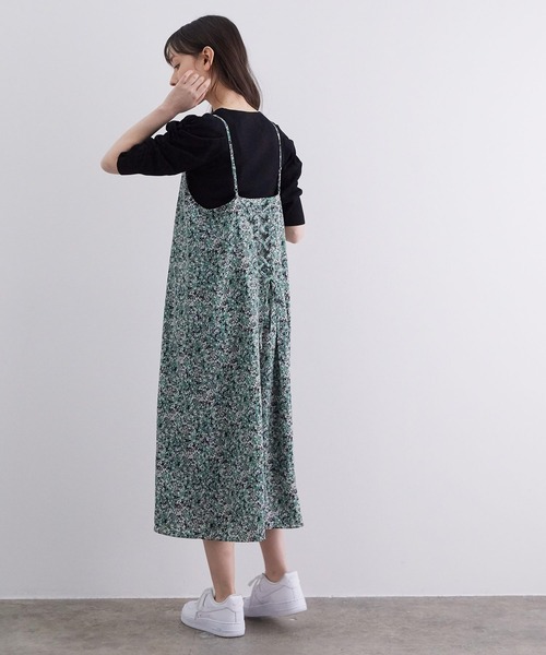 VIS（ビス）の「小花プリントキャミワンピース（ワンピース）」 - WEAR