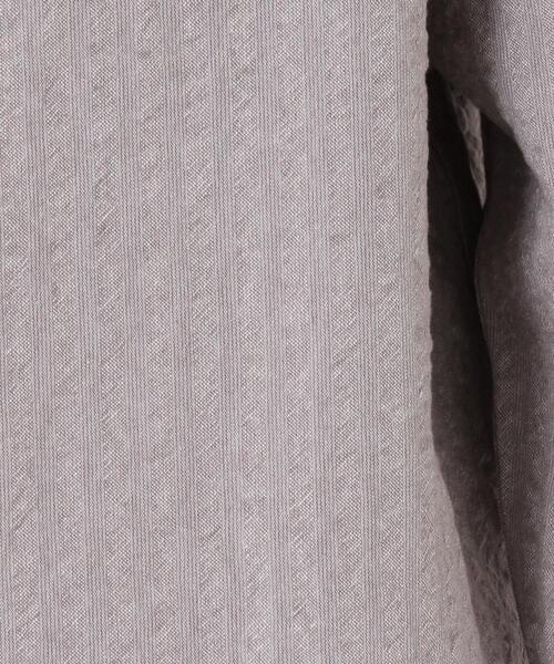 coen（コーエン）の「ドビークレイジーボタンバンドカラーシャツ（シャツ/ブラウス・メンズ・ホワイト/グレー・MEDIUM/SMALL/LARGE/X-LARGE）」の12枚目の写真