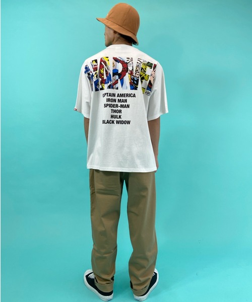 DC(ディーシー)の「DC/ディーシー×MARVELコラボモデル バックプリントTシャツ DST212031(Tシャツ/カットソー・メンズ・ブラック/ホワイト・L/XL/2XL/M)」の20枚目の写真