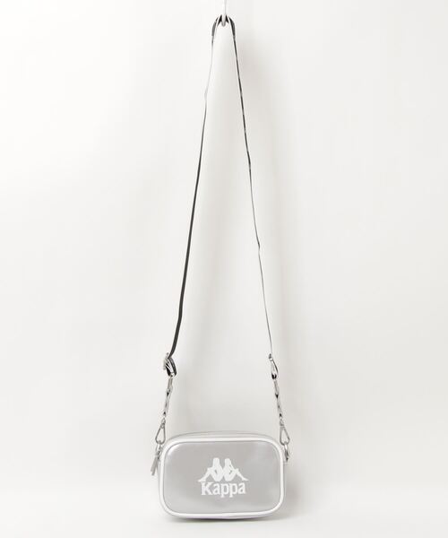 Kappa(カッパ)の「Kappa(カッパ)【UNI】ショルダーバッグ(ショルダーバッグ・レディース・ブラック/シルバー/ホワイト・ONE SIZE)」の3枚目の写真