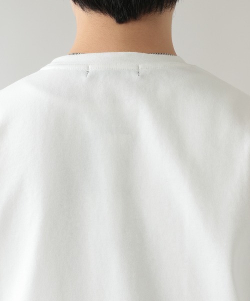 KANGOL（カンゴール）の「＜KANGOL/カンゴール＞別注切り替えダンボールTシャツ/936761（Tシャツ/カットソー・メンズ・ホワイト/ブラック/ベージュ/ライトグリーン・SMALL/MEDIUM/LARGE）」の17枚目の写真