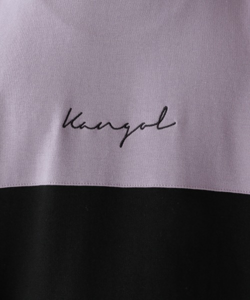 KANGOL（カンゴール）の「＜KANGOL/カンゴール＞別注切り替えダンボールTシャツ/936761（Tシャツ/カットソー・メンズ・ホワイト/ブラック/ベージュ/ライトグリーン・SMALL/MEDIUM/LARGE）」の15枚目の写真