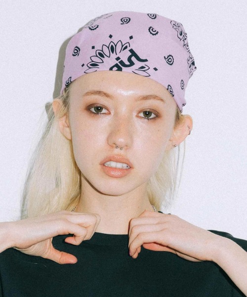 アトリエgg バンダナガール X-girl（エックスガール）の「BANDANA SET（バンダナ/スカーフ