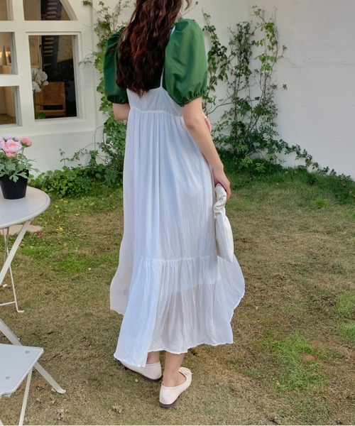 emi+（エミプラス）の「ワッシャーキャミワンピース（ワンピース