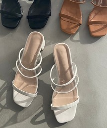 Aunt Marie's | パイピングクリアサンダル / AUNT MARIE'S(サンダル)