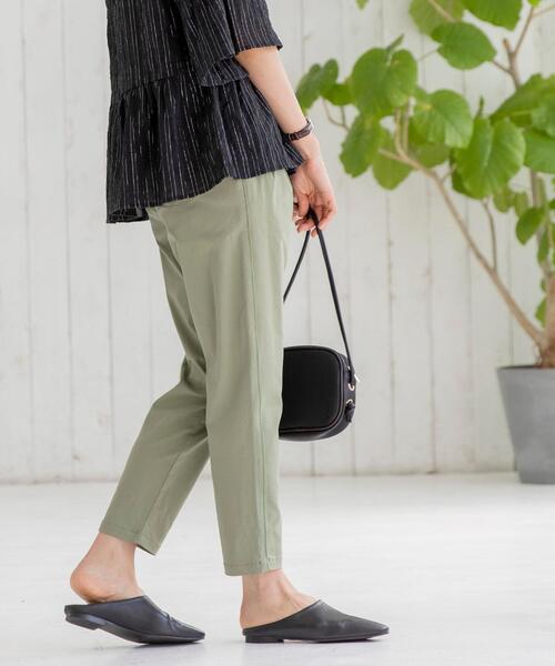 coen（コーエン）の「接触冷感ストレッチジョガーパンツ#（その他パンツ・レディース・オリーブ/シャーベット/コバルトブルー/ダークグレー・MEDIUM/SMALL/LARGE）」の18枚目の写真