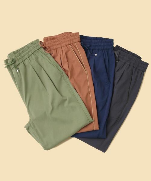 coen（コーエン）の「接触冷感ストレッチジョガーパンツ#（その他パンツ・レディース・オリーブ/シャーベット/コバルトブルー/ダークグレー・MEDIUM/SMALL/LARGE）」の13枚目の写真