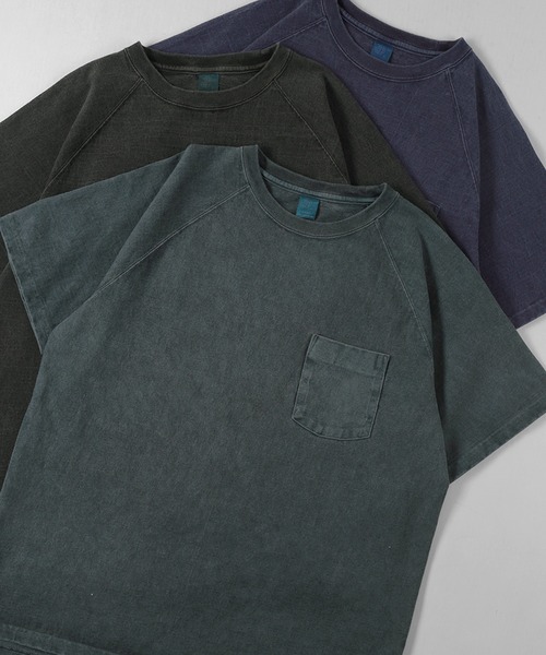 【Good On/グッドオン】ヘビーウェイト ラグラン ポケット付Tシャツ（Tシャツ/カットソー）｜Good On（グッドオン）