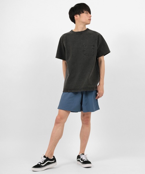 Good On（グッドオン）の「【0】【Good On/グッドオン】ヘビーウェイト ラグラン ポケット付Tシャツ（Tシャツ/カットソー・メンズ・ホワイト/ブラック/ネイビー/ブルー・M/L/XL）」の16枚目の写真