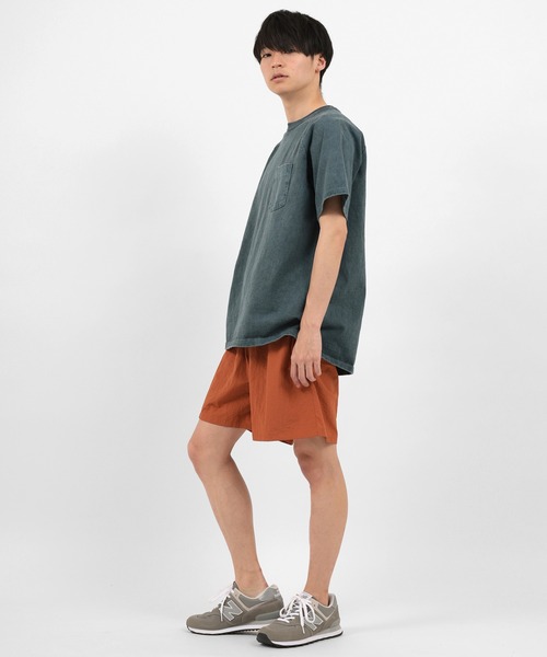 Good On（グッドオン）の「【0】【Good On/グッドオン】ヘビーウェイト ラグラン ポケット付Tシャツ（Tシャツ/カットソー・メンズ・ホワイト/ブラック/ネイビー/ブルー・M/L/XL）」の19枚目の写真