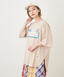 CUBE SUGAR（キューブシュガー）の「OE天竺 ピグメント染 ラウンドTシャツ（Tシャツ/カットソー）」