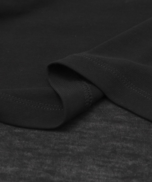 KBF+(ケービーエフプラス)の「KBF+ シアーノースリーブ(Tシャツ/カットソー・レディース・ブラック/グレー系その他/グリーン系その他・ONE)」の18枚目の写真